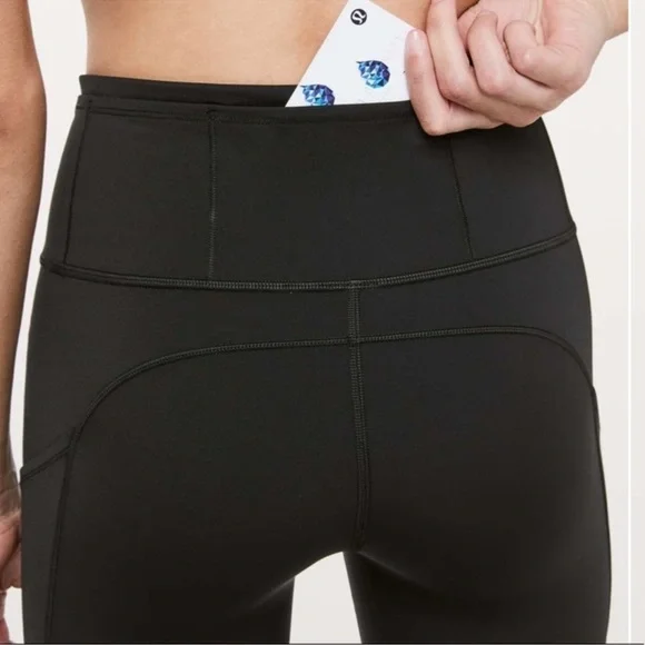Lululemon Fast & Free Crop II *Nulux 19